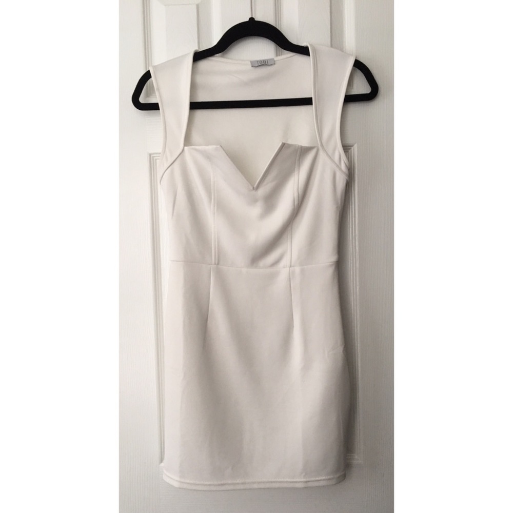 V Cutout Bodycon Dress